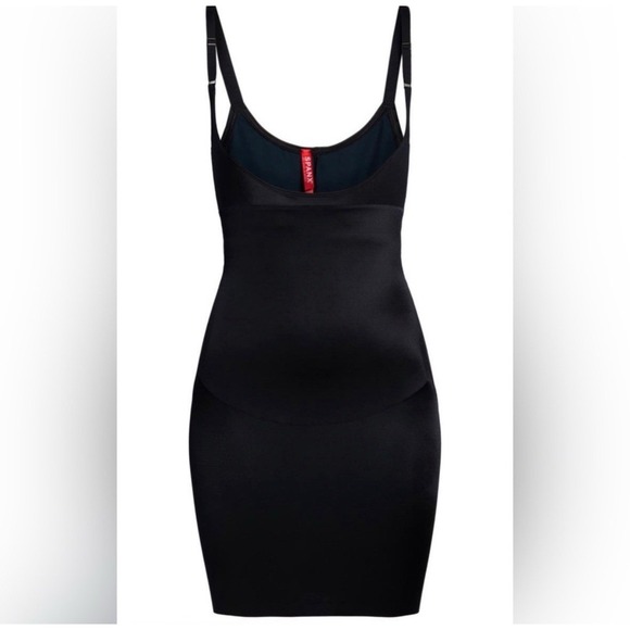 SPANX Other - Spanx SmartGrip‎ Women's Black Open-Bust Shaping Slip Adjustable Straps Sz Small